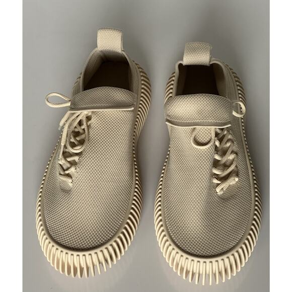 Bottega Veneta Cream Athletic Shoes